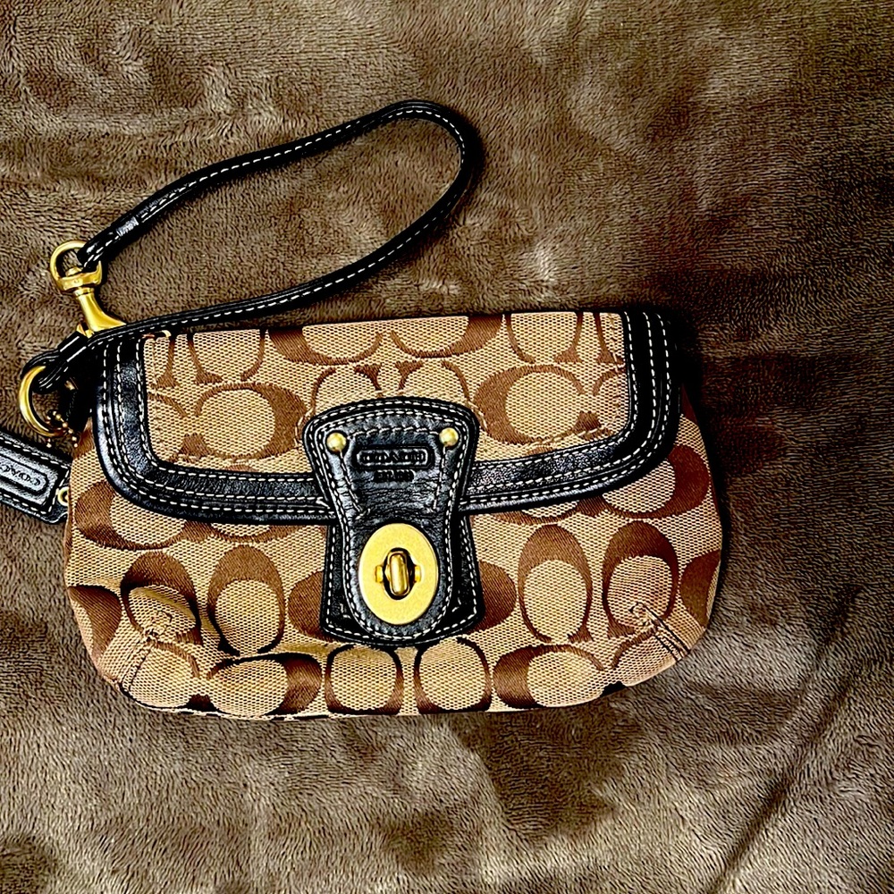 Coach wristlet